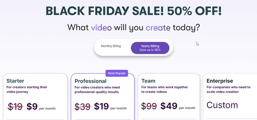 Pictory Pricing(1)