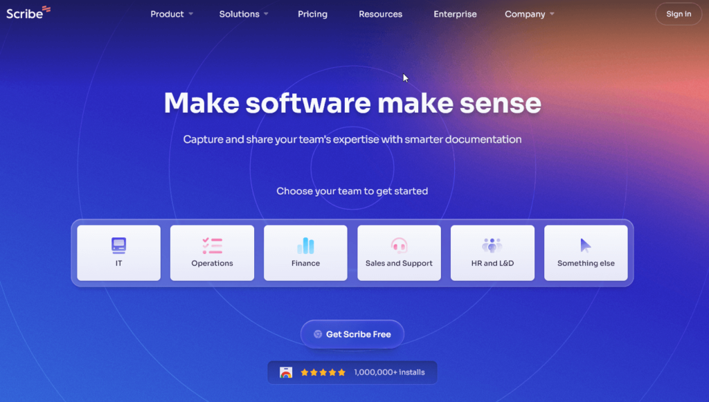 Scribe AI Interface