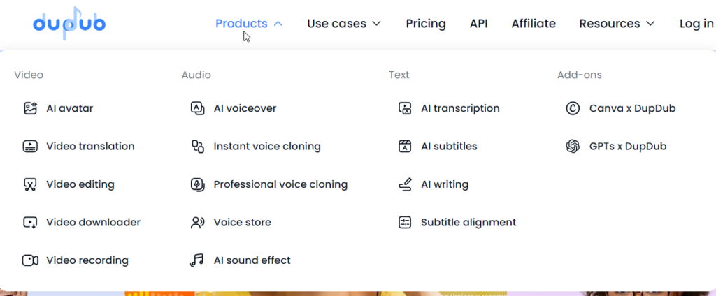 DupDub Main Features